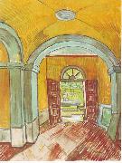 Vincent Van Gogh Entrance of the Hospital Sweden oil painting artist